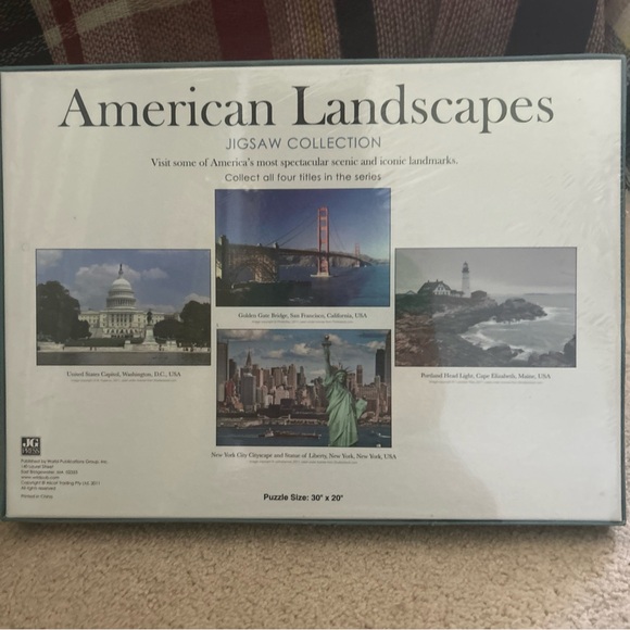 American Landscape Coastal Lighthouse Puzzle - 1000 Pieces - Picture 2 of 7